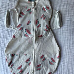 Watermelon Print Baby Swaddle